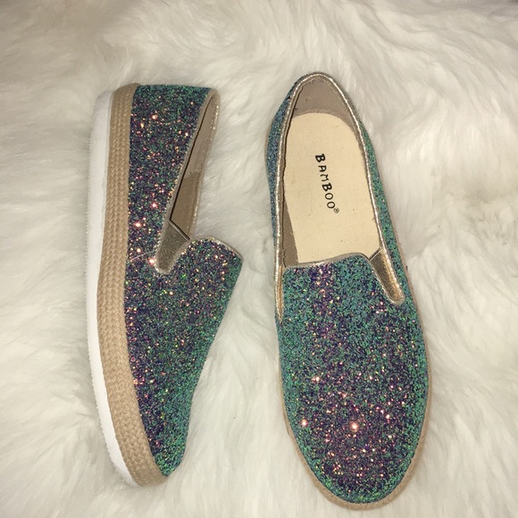 bamboo glitter shoes